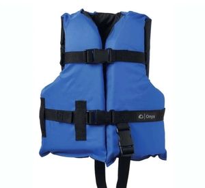 NWT ONYX Universal, Life Jacket Junior's 50_90 Lbs.Blue